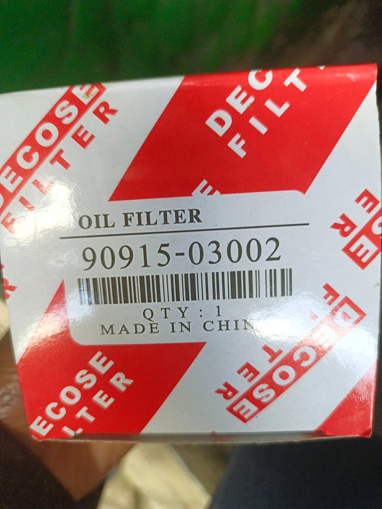 Oil Filter – Toyota Hiace