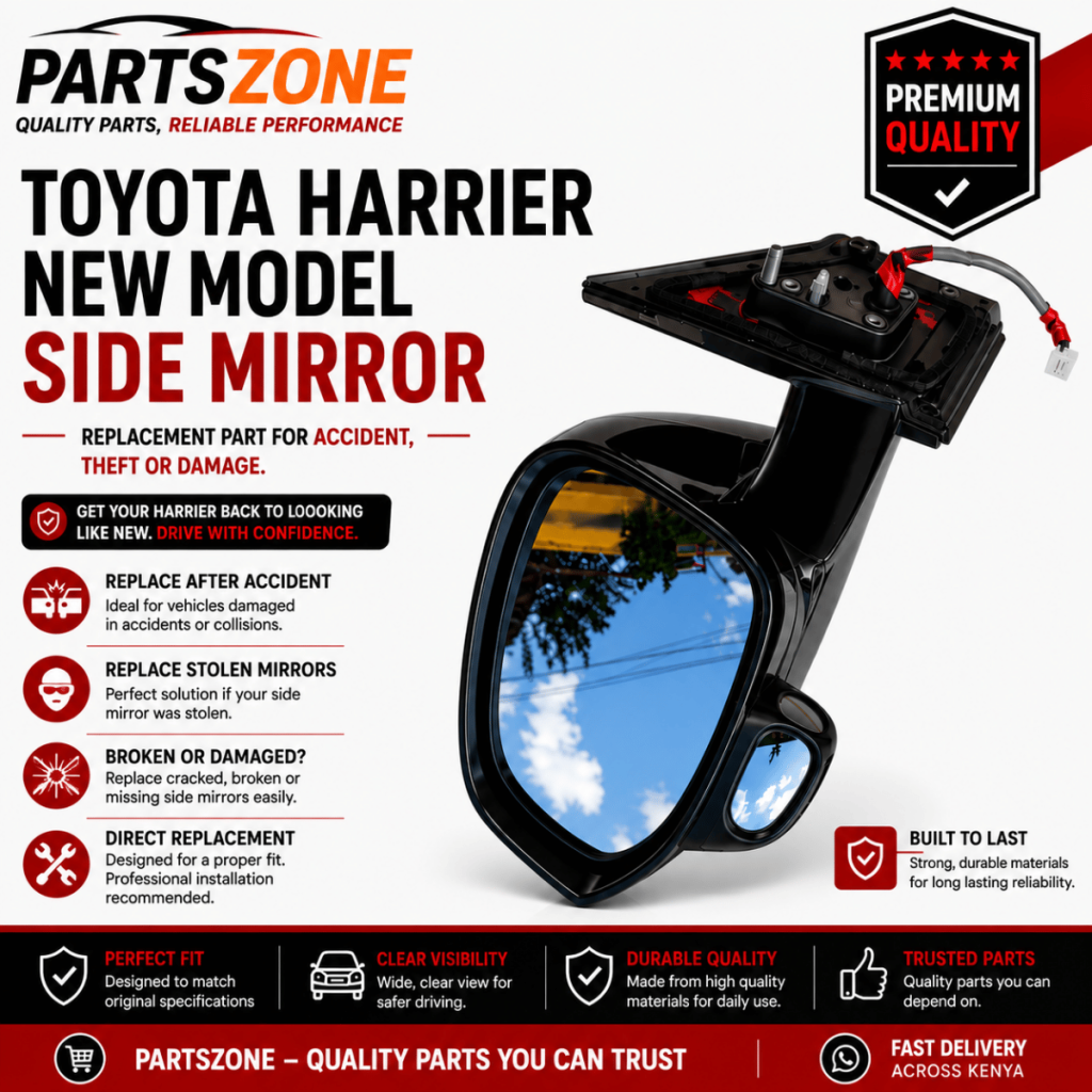 Toyota Harrier New Model Side Mirror