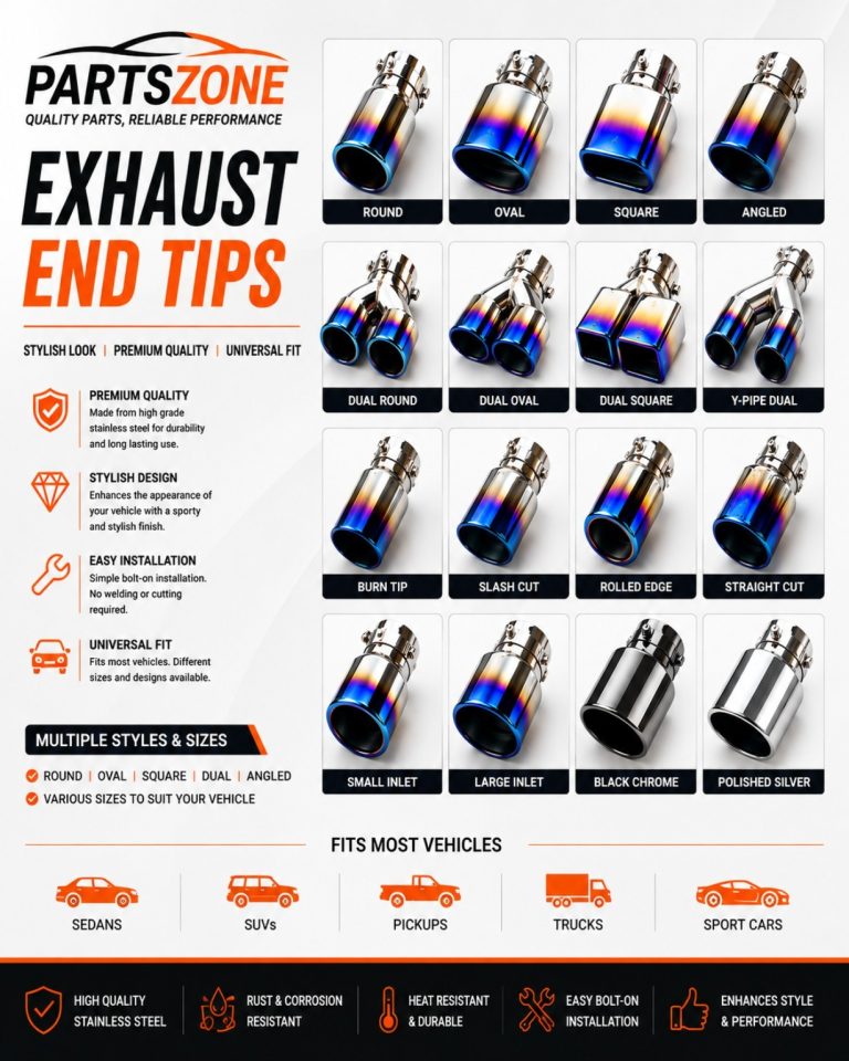 Exhaust End Tips